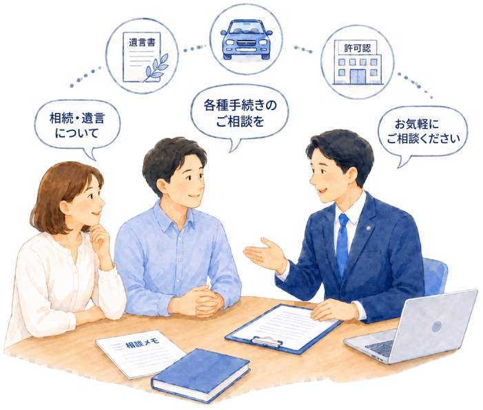 相談する人